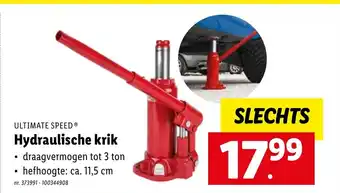 Lidl Ultimate speed hydraulische krik aanbieding