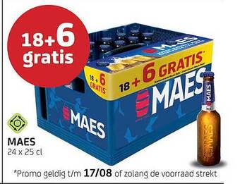 BelBev Maes aanbieding