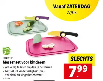 Lidl Ernesto Messenset voor kinderen aanbieding