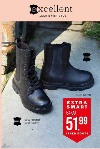 Bristol Leren boots aanbieding