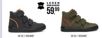 Bristol Leren sneakers aanbieding