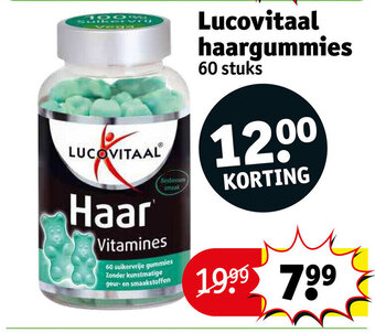Kruidvat Lucovitaal haargummies aanbieding