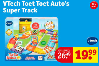 Kruidvat Vtech toet toet auto's super track aanbieding