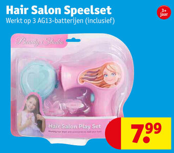 Kruidvat Hair salon speelset aanbieding