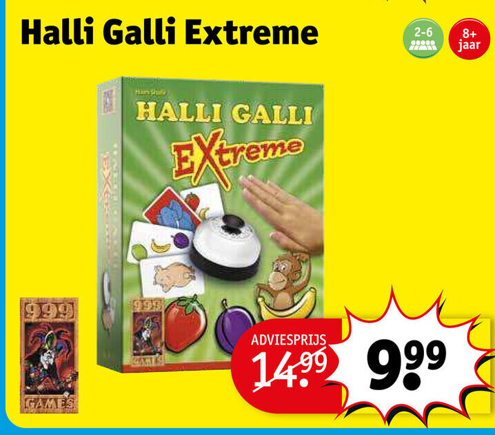 Halli galli extreme promotie bij Kruidvat Halli galli extreme promotie bij Kruidvat