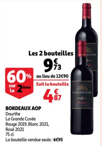 Auchan Bordeaux AOP aanbieding