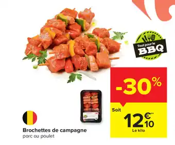 Brochettes de campagne