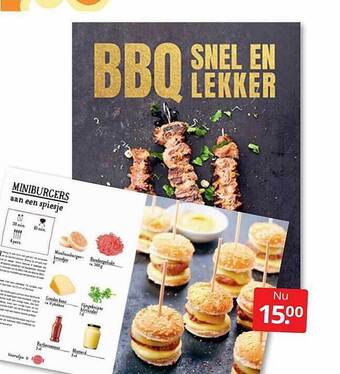 Boekenvoordeel Bbq snel en lekker aanbieding