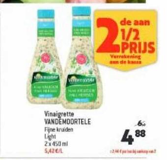 Vinaigrette vandemoortele