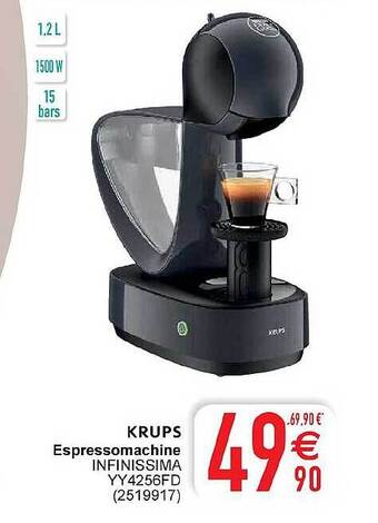 Krups espressomachine infinissima