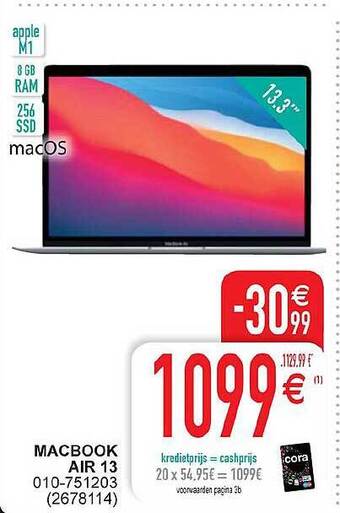 Macbook air 13
