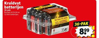Kruidvat Kruidvat batterijen aanbieding