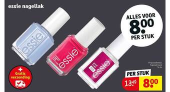 Kruidvat Essie nagellak aanbieding