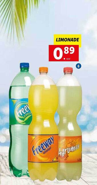 Lidl Limonade aanbieding