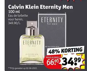 Calvin klein eternity men eau de toilette voor heren