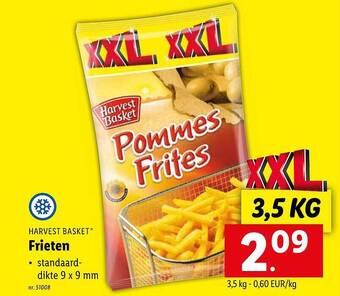 Harvest basket frieten