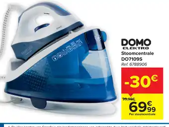 Carrefour Domo Elektro Stoomcentale DO7109S aanbieding