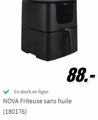 MediaMarkt Nova Friteuse Sans Huile (180176) aanbieding