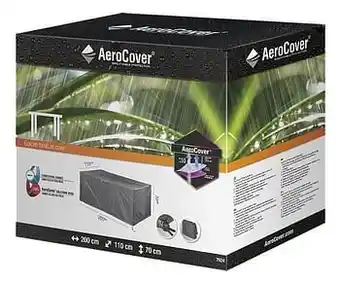 AeroCover hoes voor tuintafel polyester L 200 x B 110 x H 70 cm