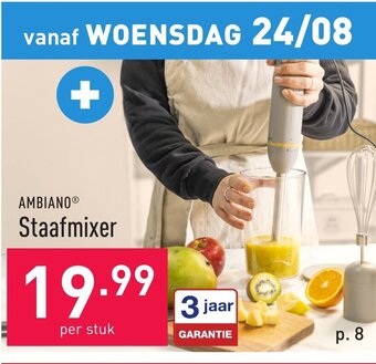 ALDI Ambiano staafmixer aanbieding