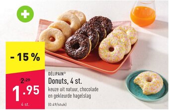 Delipain donuts, 4 st.