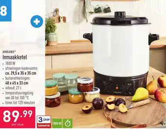ALDI Immaakketel aanbieding