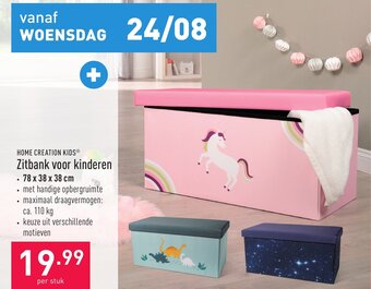 ALDI Zitbank voor kinderen aanbieding