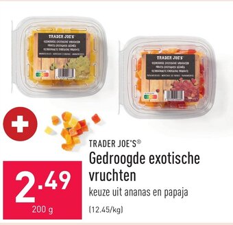 ALDI Gedroogde exotische vruchten 200g aanbieding