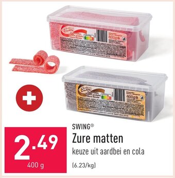 ALDI Swing zure matten 400g aanbieding