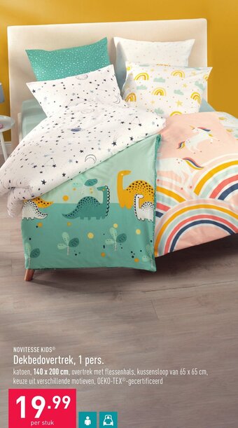 ALDI Dekbedovertrek, 1 pers aanbieding