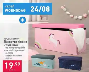 ALDI Zitbank voor kinderen aanbieding
