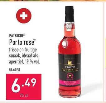 ALDI Patricio porto rosé aanbieding
