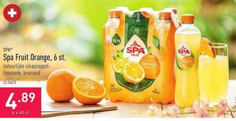 ALDI Spa fruit orange, 6 st aanbieding