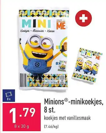 Minions minikoekjes, 8 st