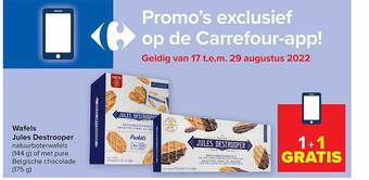 Carrefour Wafels jules destrooper aanbieding