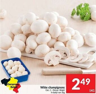 Intermarché Witte champignons aanbieding