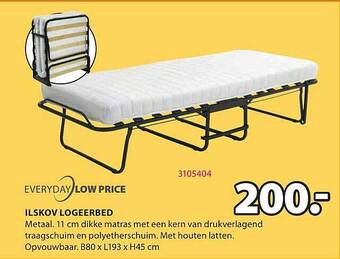 Jysk Ilskov logeerbed aanbieding