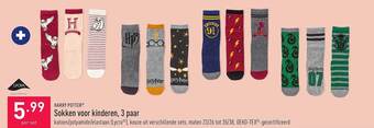 ALDI Sokken voor kinderen, 3 paar aanbieding
