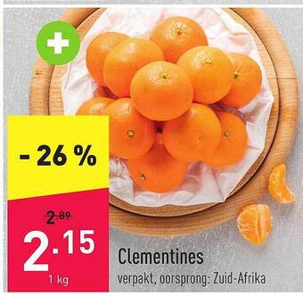 ALDI Clementines aanbieding