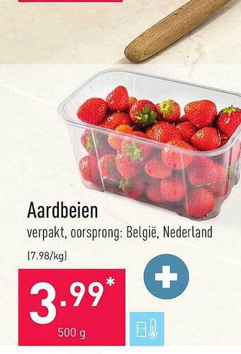 ALDI Aardbeien aanbieding