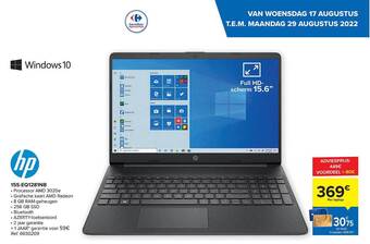 Carrefour Hp laptop aanbieding