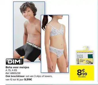 Carrefour Beha voor meisjes aanbieding