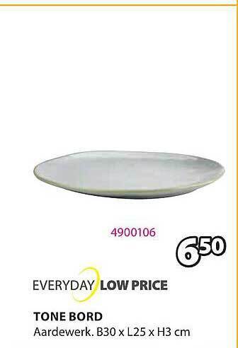 Jysk Tone bord aanbieding