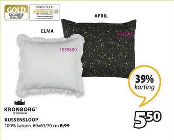 Jysk Kussensloop aanbieding