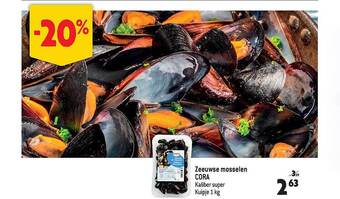 Zeeuwse mosselen cora