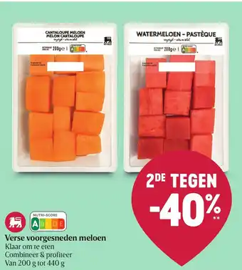 Verse Voorgesneden Meloen