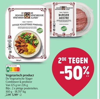 Delhaize Vegetarisch Product aanbieding
