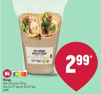 Delhaize Wrap aanbieding