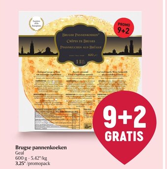 Delhaize Brugse Pannenkoeken aanbieding