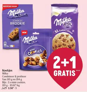 Delhaize Milka Koekjes aanbieding